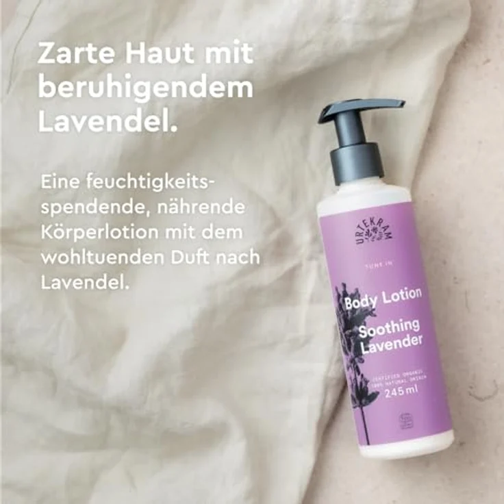 Urtekram Soothing Lavender - Body Lotion Bodylotion 245 ml – Bild 3