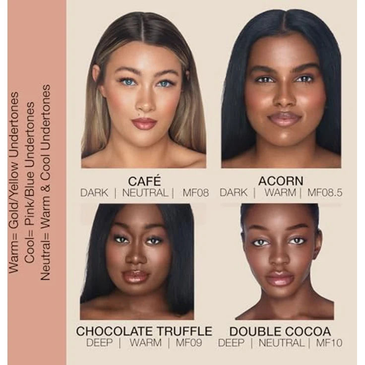 Bellapierre Cosmetics Mineral Foundation Powder, Double Cocoa, volles Deckung SPF 15, vegan und hypoallergen, 9 g – Bild 9