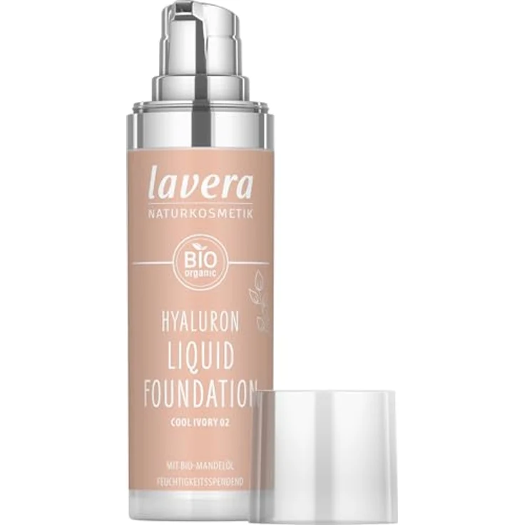 Lavera Hyaluron Liquid Foundation 30 ml Nr. 02 - Cool Ivory – Bild 6