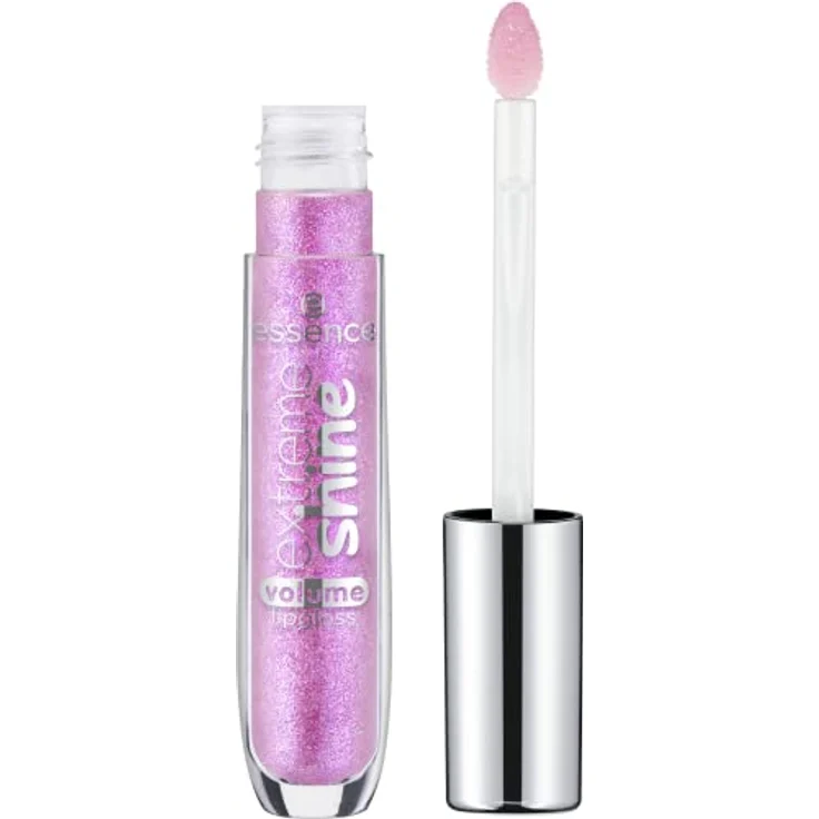 essence extreme shine volume lipgloss, Nr. 10, Violett, volumengebend, glänzend, strahlend frisch, transluzent, vegan, ölfrei, ohne Alkohol, ohne Konservierungsstoffe, 1er Pack (5ml) – Bild 1