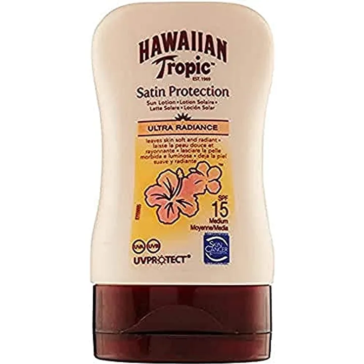 Hawaiian Tropic Satin Protection Sun Lotion Sonnencreme LSF 15 Mini, 100 ml, 1 St