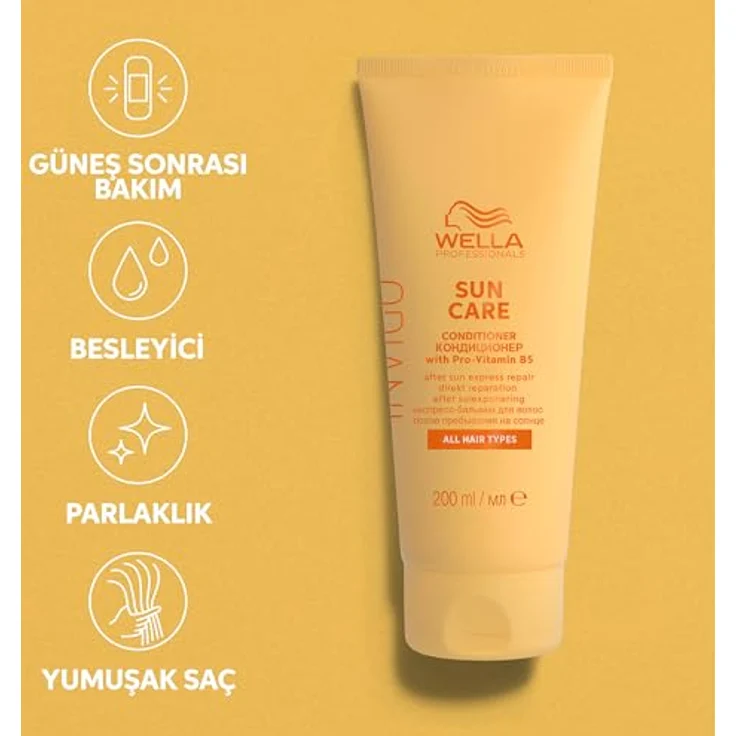 Wella Professional Invigo Sun Conditioner 200 ml - NEU, pflegender Conditioner für sonnenstrapaziertes Haar – Bild 2