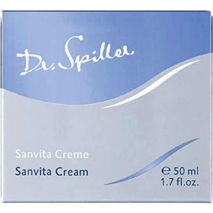 Dr. Spiller Sanvita Creme 50 ml, 24-Stunden-Pflege mit Ginseng und Grünem Tee für beruhigte und revitalisierte Haut – Bild 2