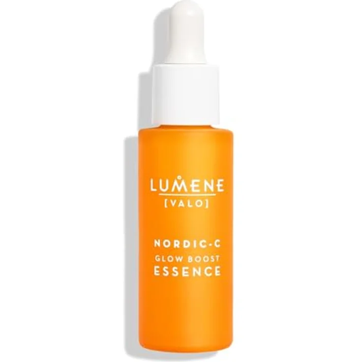 Lumene Nordic-C [VALO] Glow Boost, aufhellendes Gesichtsserum mit Hyaluronsäure, 30 ml, für frische und strahlende Haut – Bild 1