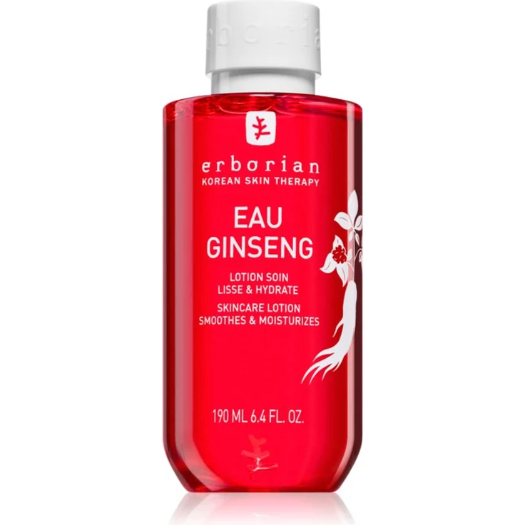 Erborian Ginseng Skincare Lotion, hydratisierendes Gesichtstonikum für klare und glatte Haut, 190 ml