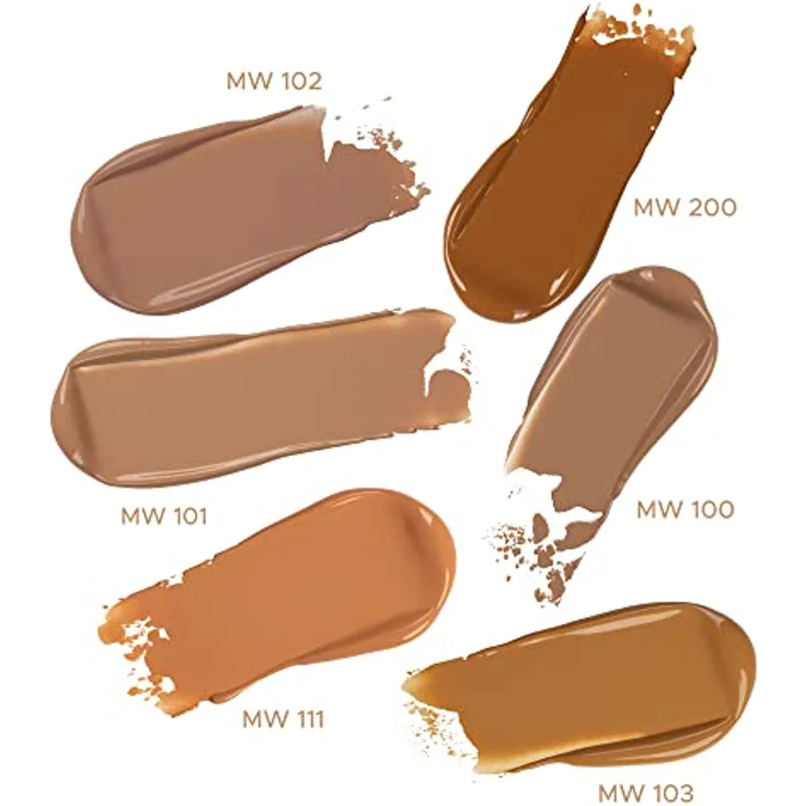 Inglot AMC Cream Foundation 30 ml MW100, wasserfeste Foundation mit mattem Finish und reflektierenden Pigmenten – Bild 5