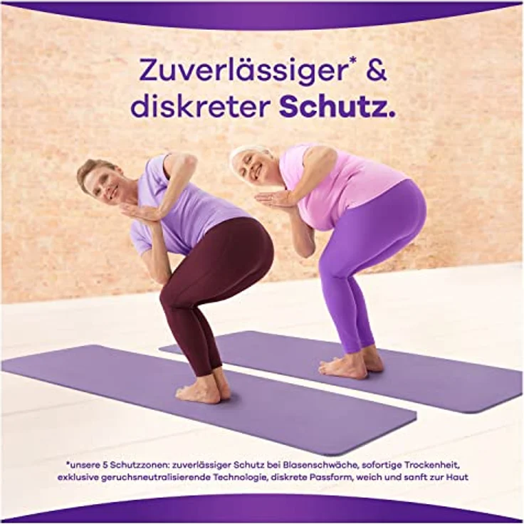 Always Discreet Inkontinenz-Slipeinlagen Damen, Long Plus (16 Binden) Big Pack, starker Schutz mit RapidDry-Kern, geruchsneutralisierende Technologie – Bild 2
