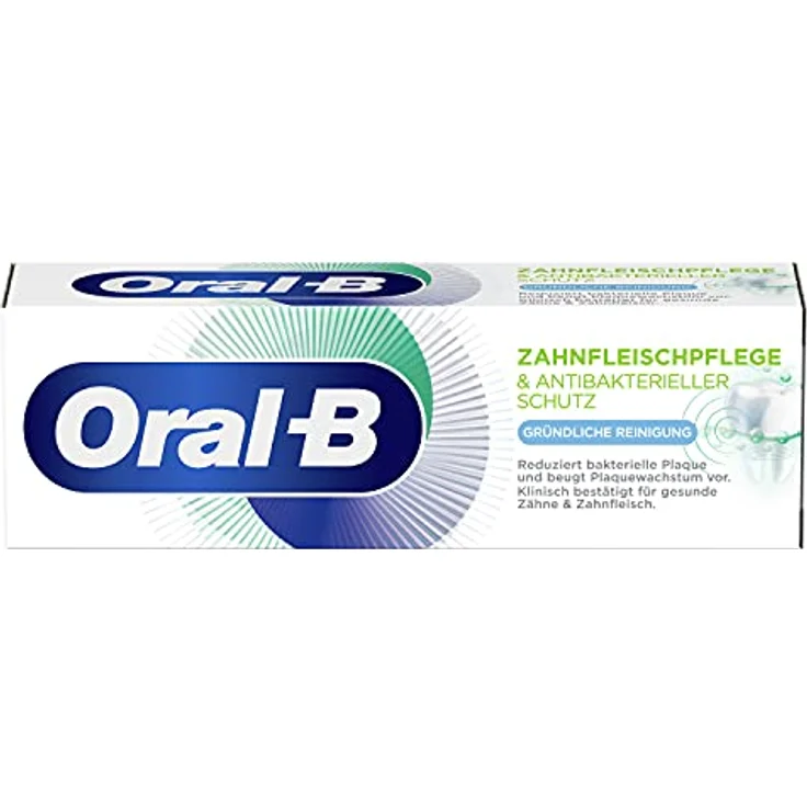 Oral-B Zahnfleischpflege & Antibakterieller Schutz Gründliche Reinigung Zahncreme 75 ml – Bild 1
