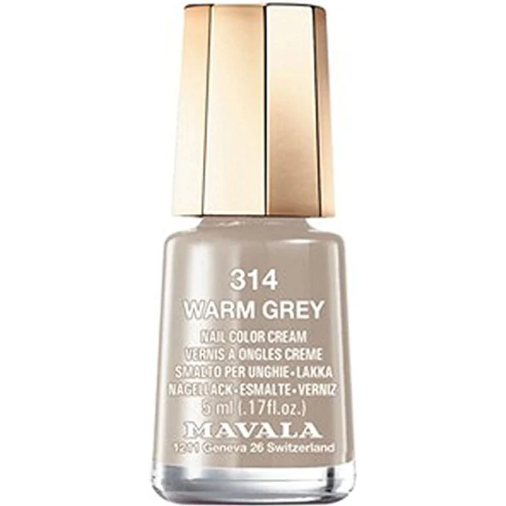 MAVALA Nagellack Warm Grey 314 Sublime, Ultra-Brilliant Gel Effect-Formel für intensive Leuchtkraft, 5ml – Bild 1