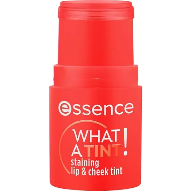 essence WHAT A TINT!, multifunktionelles Make-up für Gesicht und Lippen, Farbton 20 Grapefruit Bliss, 5 g