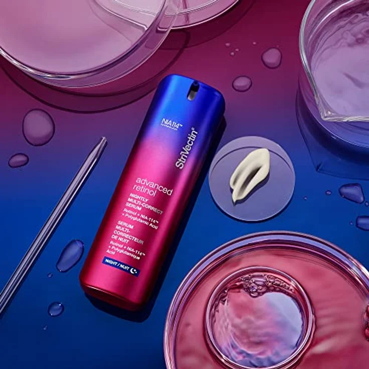 StriVectin Advanced Nächtliches Retinol-Multikorrekturserum (30ml) | Kämpft gegen Zeichen von Hautalterung, Verbessert das Aussehen von feine Linien, Falten, Hautton und Textur – Bild 5