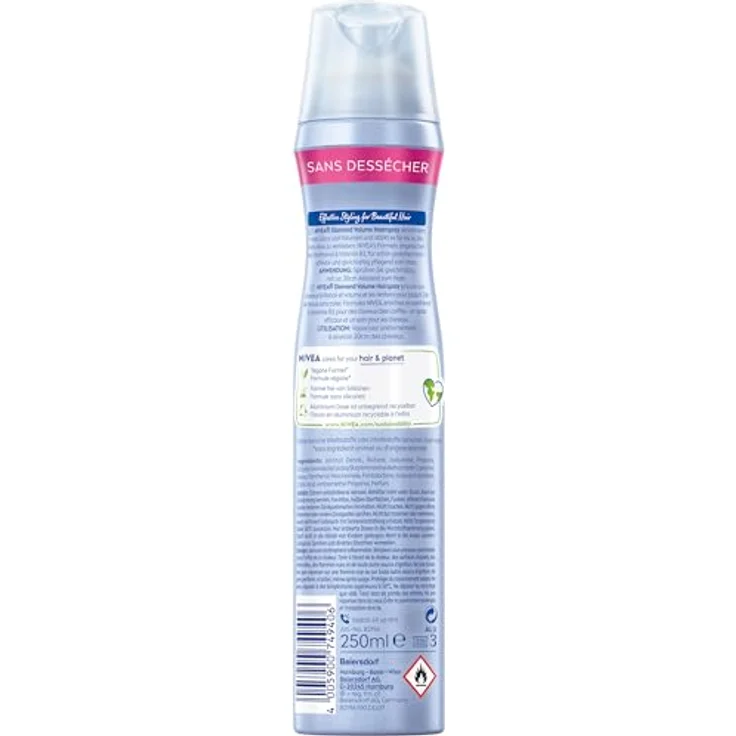 Nivea Haarspray Diamant glanz&Volumen 250 ml – Bild 9
