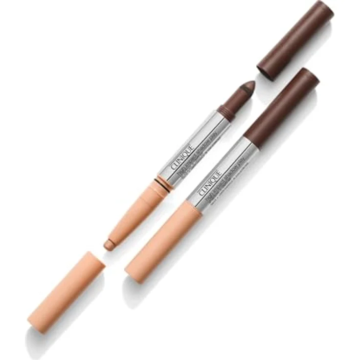 Clinique High Impact Shadow Play™ Shadow & Definer, Lidschatten-Stift Duo in Rose + Truffles, 1,9 g, langanhaltende und blendbare Farben – Bild 5