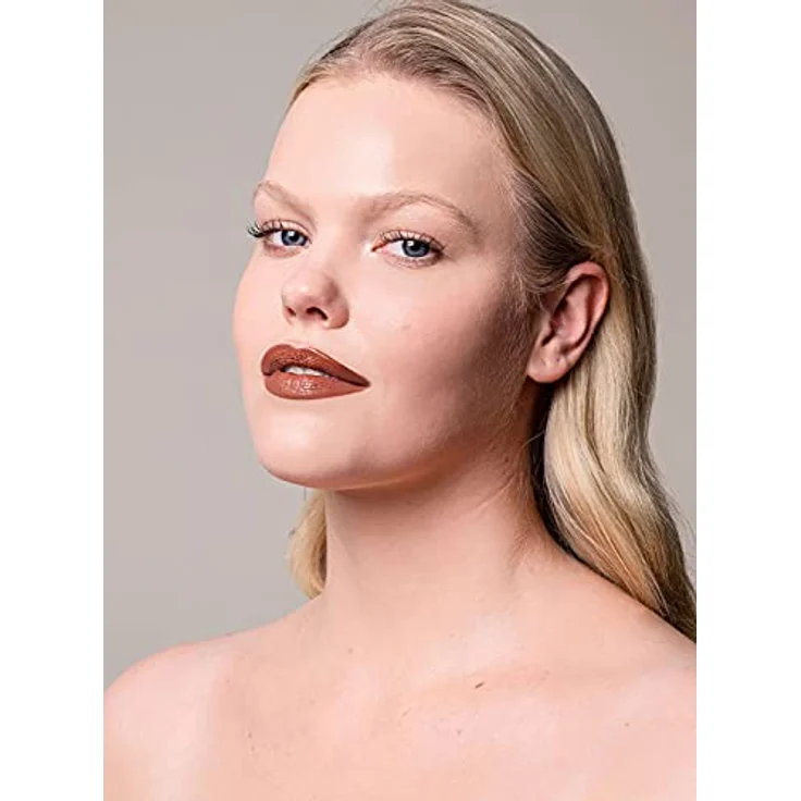 Veganer Lippenstift Embracing Failure (Braun-Pink), 100% Natürlich & Vegan, Naturkosmetik, 100% recycelt & recycelbar, Made in Germany, 1,8g – Bild 2