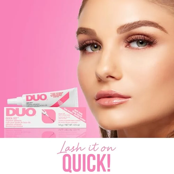 Ardell Duo Quick-Set Striplash Adhesive Clear/Dark Wimpernkleber 14 g Dark – Bild 3