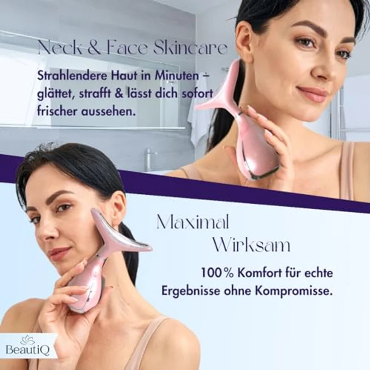Winch Massagegerät [Neuheit] Beauty Deluxe, LED-Therapie, Vibrations-, Wärme- & Kältefunktion, strahlende Haut – Bild 4