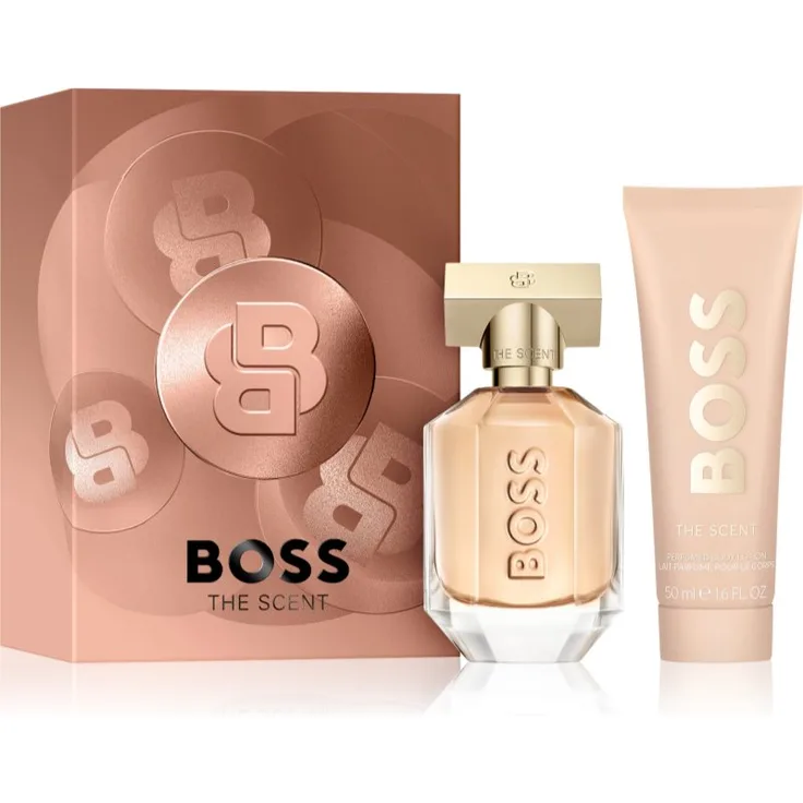 Hugo Boss BOSS The Scent for Her Geschenkset, Eau de Parfum 30 ml und Bodylotion 50 ml, parfümierte Körperpflege für Damen