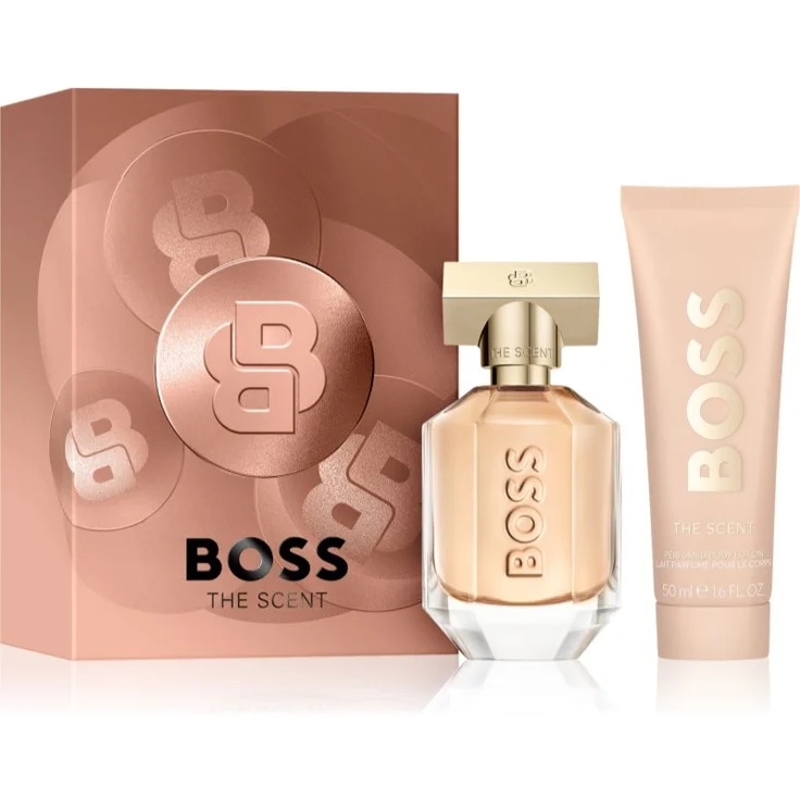 Hugo Boss BOSS The Scent for Her Geschenkset, Eau de Parfum 30 ml und Bodylotion 50 ml, parfümierte Körperpflege für Damen