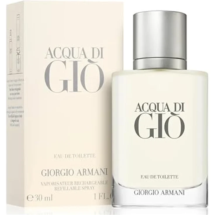 Giorgio Armani Acqua di Gio Pour Homme Eau de Toilette 30 ml, Intensiver Duft