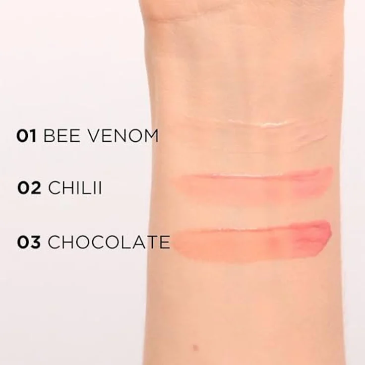 Eveline Cosmetics OH! my LIPS Lip Maximizer Lipgloss mit Bienengift, Farbton Chocolate, 4,5 ml – feuchtigkeitsspendend, voluminisierend, fördert die Lippenregeneration – Bild 2