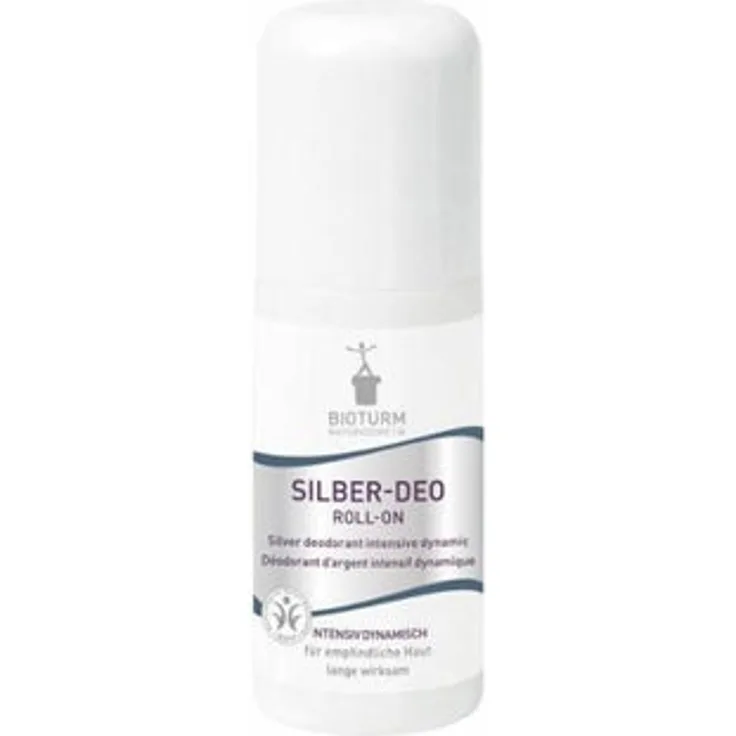 Bioturm Silber - Deo Roll-On intensiv dynamisch 50ml Deodorant Roller 50 ml