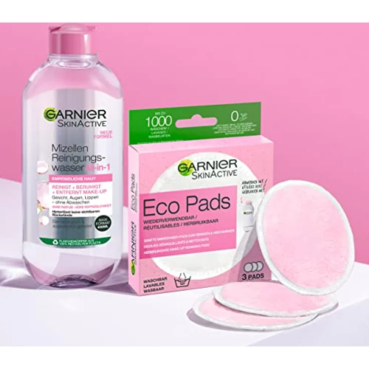 GARNIER SkinActive Eco Pads Reinigungspads 3 Stk – Bild 5