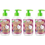 4er Pack Dresdner Essenz Dreckspatz Duschgel"Freu Dich" Brombeer-Duft 4 x 250 ml Duschbad vegan