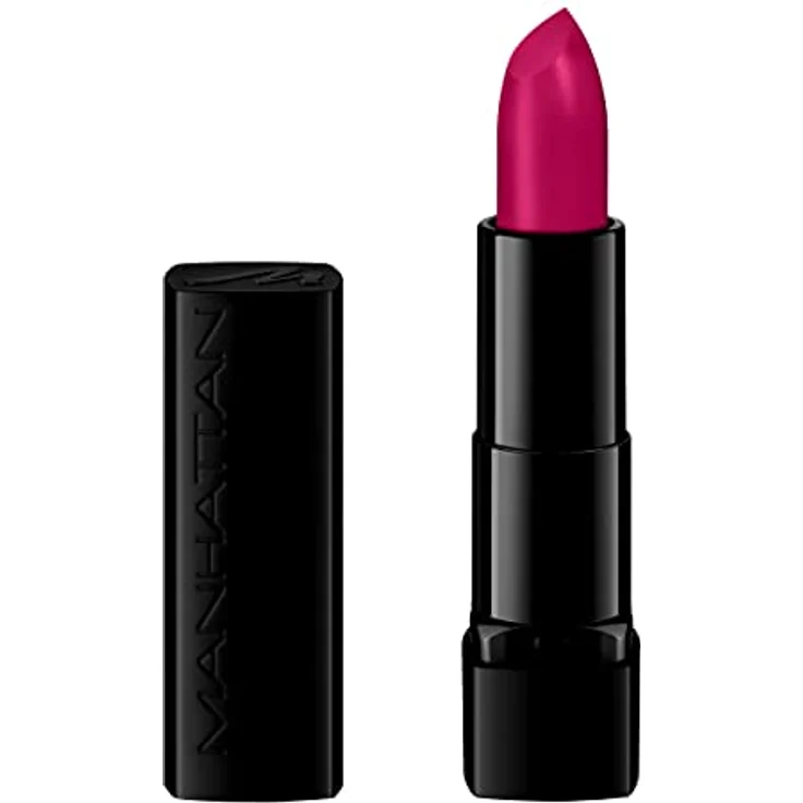Manhattan Lasting Perfection Matte Lipstick, Fb. 700 Burgundy Desire, langanhaltender Lippenstift, mattes Finish, 4,5 g – Bild 1