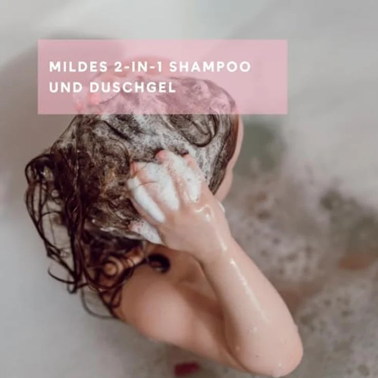 boep Familienshampoo 2-in-1 | Mildes Shampoo und Duschgel für Kinder & Erwachsene, beruhigende Pflege mit Bio-Ringelblumenextrakt, vegane Naturkosmetik (500ml) – Bild 3