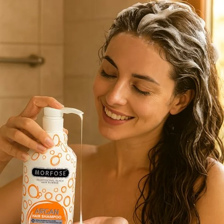 Morfose Argan Haar Shampoo 1000 ml – Bild 6