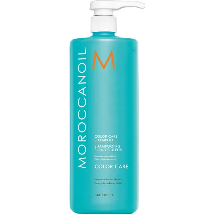Moroccanoil Color Care Shampoo, 33.8 fl. oz. (1000 ml), sulfatfrei für gefärbtes Haar