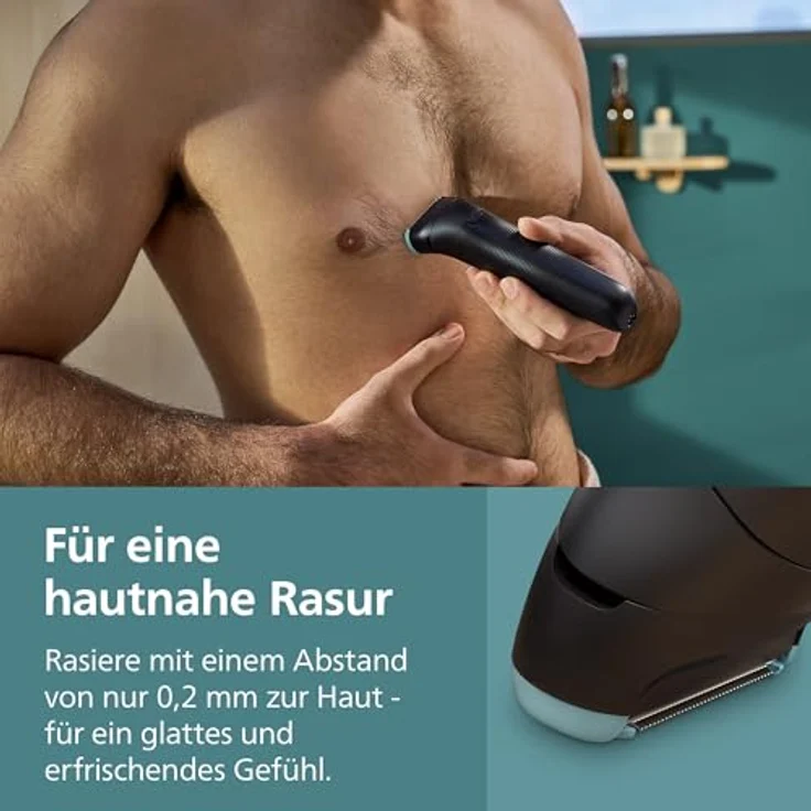 Philips Series 5000 BG5480/15, Trimmer für Herren mit ergonomischer Form, wasserfest und USB-Schnellladung – Bild 7