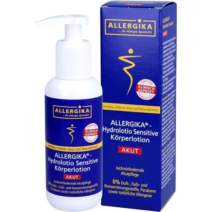 Allergika Hydrolotio sensitive K�rperlotion akut, 200 ml – Bild 3