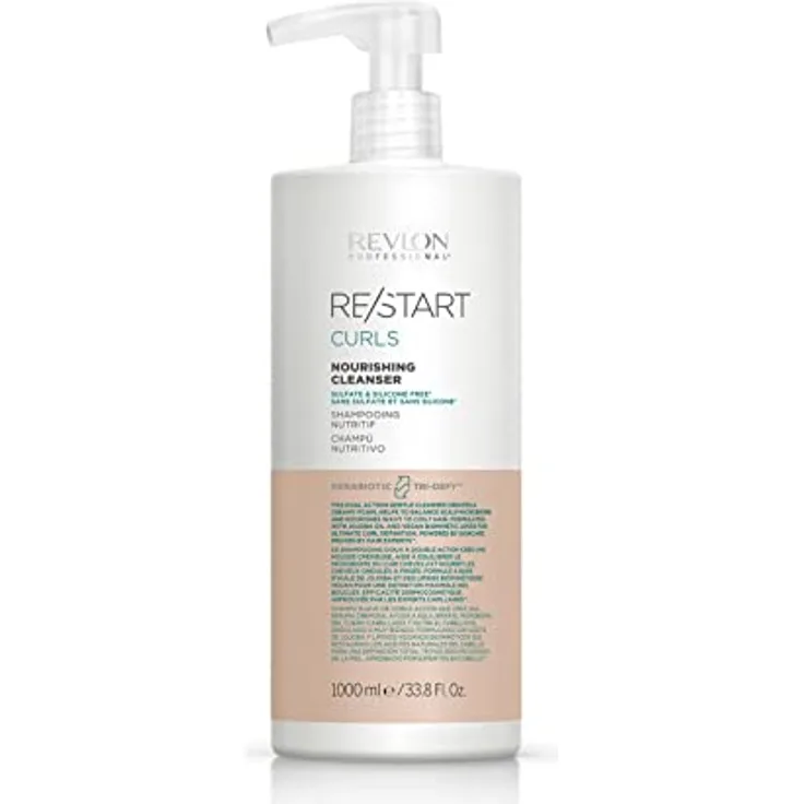 REVLON PROFESSIONAL Re/Start™ Curls Nährstoff-Shampoo, 1000 ml Revlon Professional - Haarshampoo für täglichen Gebrauch