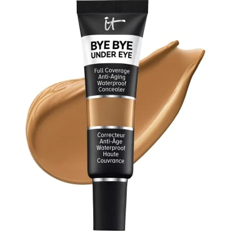 IT Cosmetics BYE BYE UNDER EYE Concealer #35.0-rich Amber 12 ml, langanhaltende Abdeckung für dunkle Augenringe