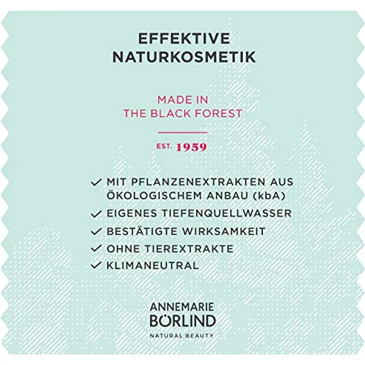 ANNEMARIE BÖRLIND TEINT EFFECTIVE NATURAL BEAUTY BB Cream Beauty Balm Beige (50 ml) - Getönte Tagespflege, Feuchtigkeitsspendend & Ausgleichend, Leichte Deckkraft, Gegen Vorzeitige Hautalterung, Vegan – Bild 5