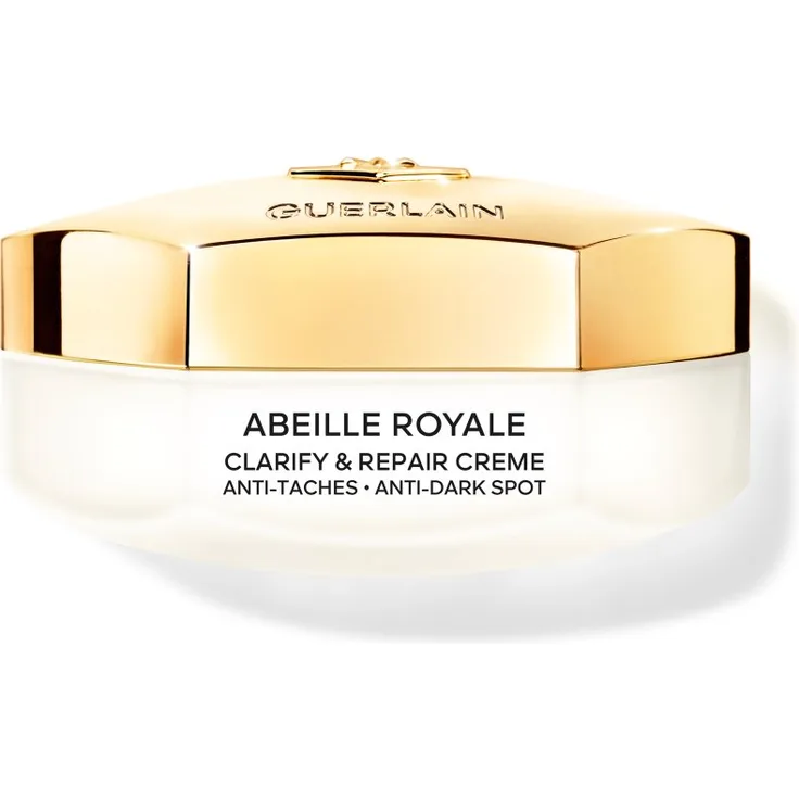 GUERLAIN Abeille Royale Clarify & Repair Creme, festigende und aufhellende Gesichtscreme nachfüllbar, 50 ml
