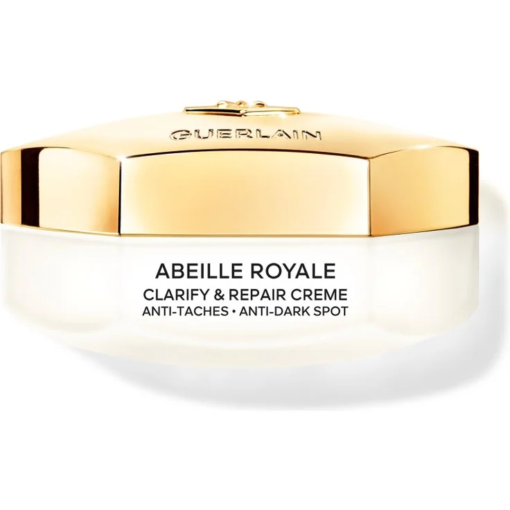 GUERLAIN Abeille Royale Clarify & Repair Creme, festigende und aufhellende Gesichtscreme nachfüllbar, 50 ml