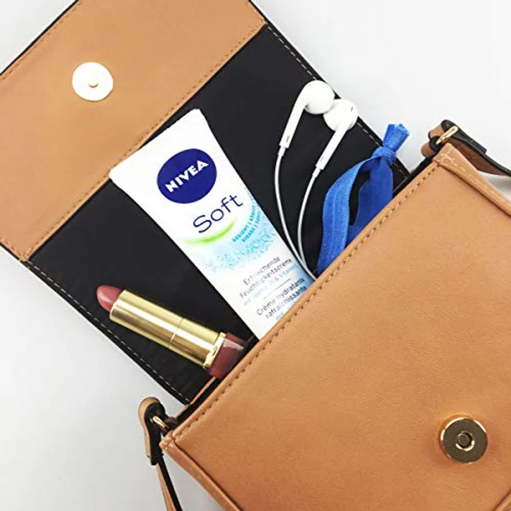 Nivea Handcreme und Seife Soft Erfrischende Feuchtigkeitscreme 75 ml  – Bild 3