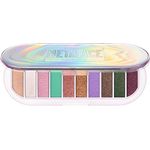 Catrice METAFACE Eyeshadow Palette, Lidschatten, Nr. C01, Mehrfarbig, 10 Farben, hochpigmentiert, natürlich, intensiv, vegan, ohne Mikroplastikpartikel, Nanopartikel frei, ohne Parfüm, 1er Pack (14g)