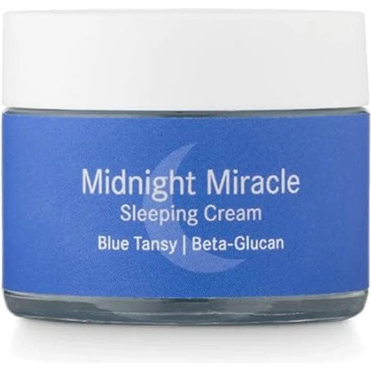 i+m Midnight Miracle Sleeping Cream, 30ml Nachtcreme für sensible, Misch- und trockene Haut, Anti Aging, vegan, parabenfrei – Bild 3