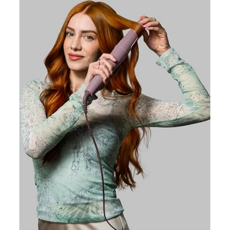 Remington Rotating Curler AIRvive CI8930, rotierender Lockenstab mit IONIC AIR-Technologie und Anti-Frizz-Formel, rot – Bild 10