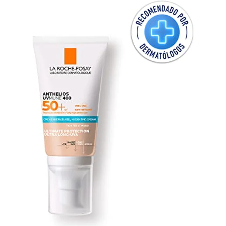 La Roche-Posay Anthelios Hydratisierende Creme Getönt 50+ Sonnencreme 50 ml – Bild 2