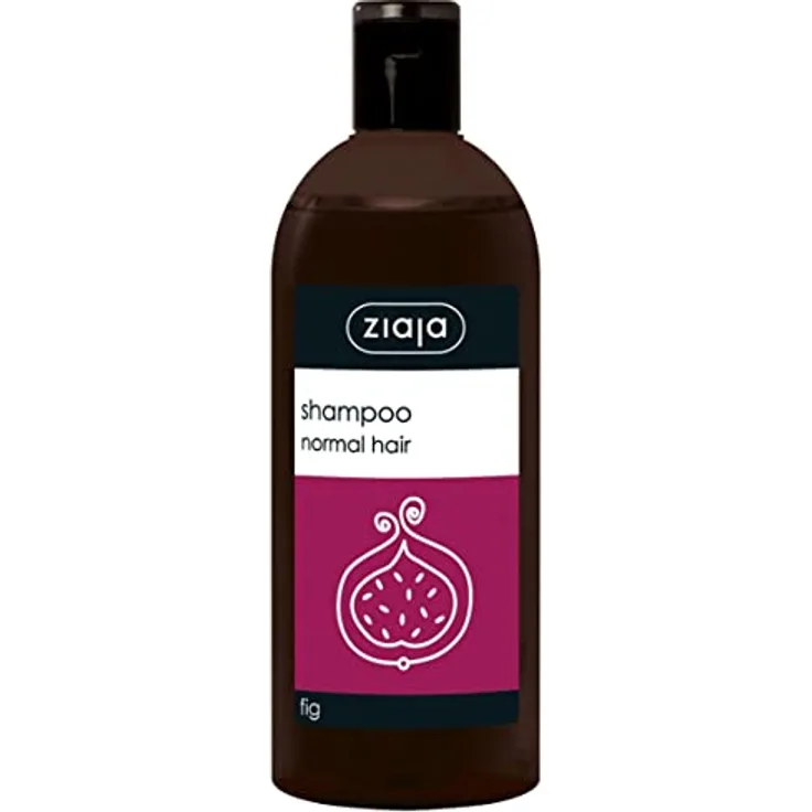 Ziaja Champú De Higo Para Cabello Normal - 500 ml, multifunktionales Anti-Schuppen Shampoo für schwaches Haar