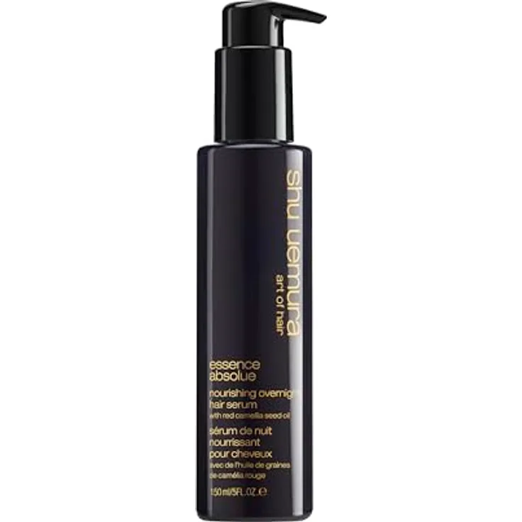 Shu Uemura Essence Absolue Overnight Serum, Bändigendes Haaröl, Kamilienöl, Anti-Frizz, 150 ml