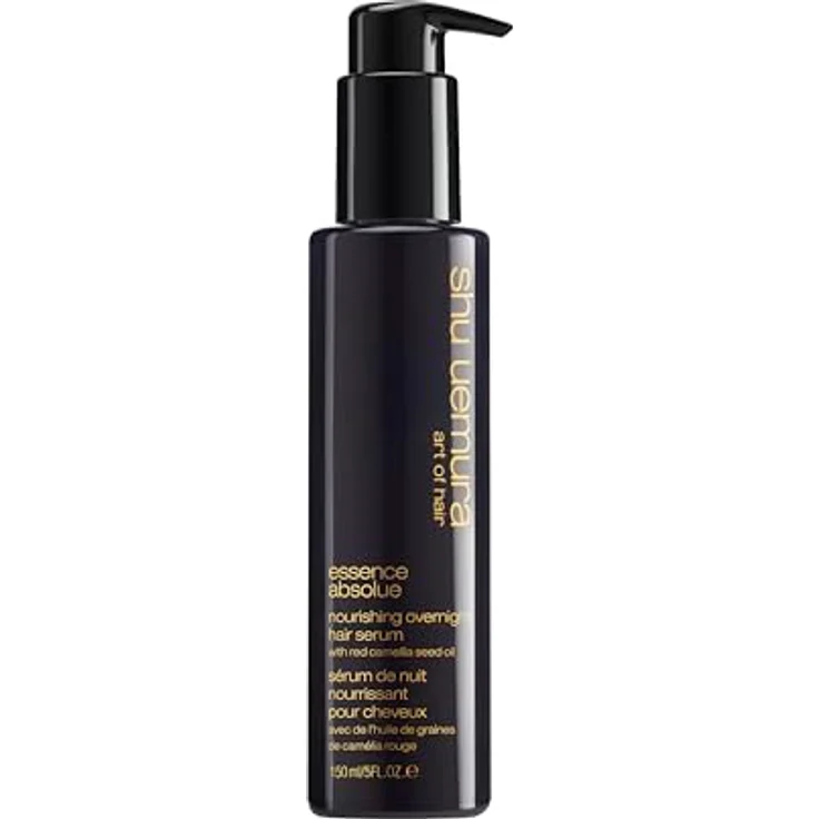Shu Uemura Essence Absolue Overnight Serum, Bändigendes Haaröl, Kamilienöl, Anti-Frizz, 150 ml – Bild 1