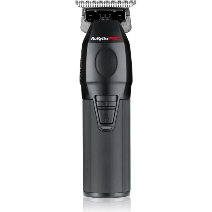 BaByliss PRO Freshfix T-Blade Trimmer FX76E, Bartschneider für Herren mit ergonomischem Grip, LED-Betriebsanzeige, schwarz