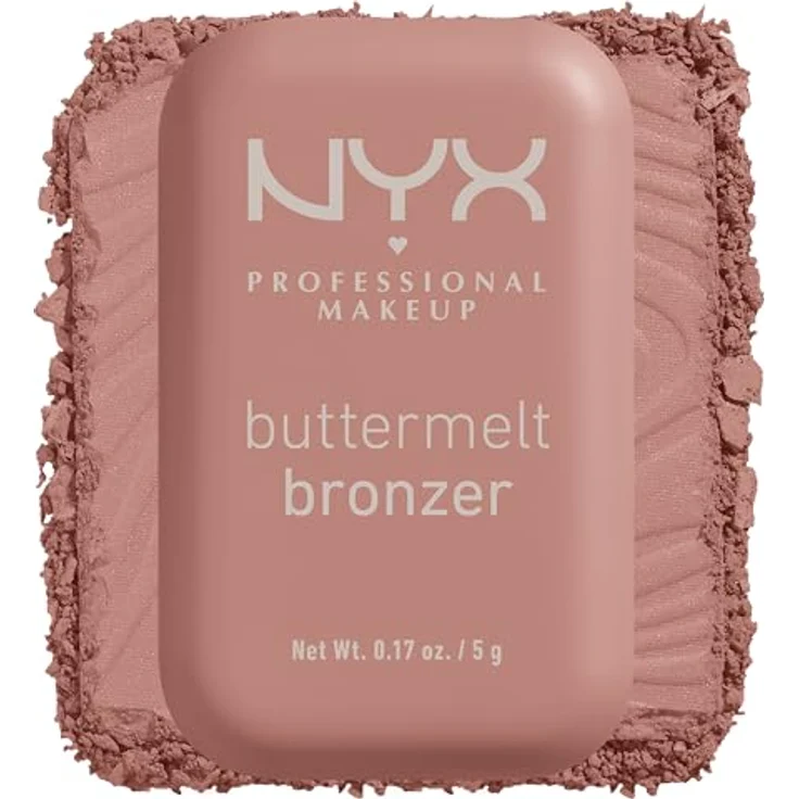 NYX PROFESSIONAL MAKEUP Buttermelt Bronze Bronzer, Mit Shea Butter, Mandelbutter & Mangobutter, Farbe: Butta Cup, 5 g – Bild 1