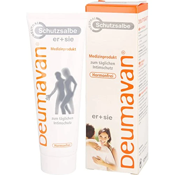 Deumavan Schutzsalbe neutral Tube Medizinischer Intimhautschutz zur Schmerz- und Juckreizlinderung für Sie & Ihn 125 ml – Bild 2