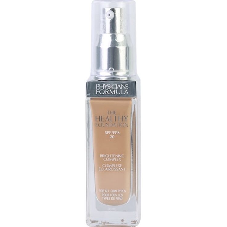 Physicians Formula The Healthy Foundation SPF 20, Flüssige Foundation für empfindliche Haut mit Hyaluronsäure, 30 ml